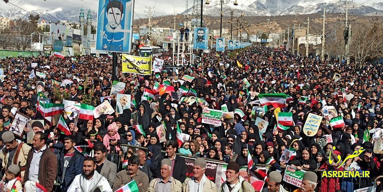 راهپیمایی 22 بهمن در یاسوج با شکوه تر از سالهای گذشته و بی‌نظیر برگزار شد+ عکس و فیلم