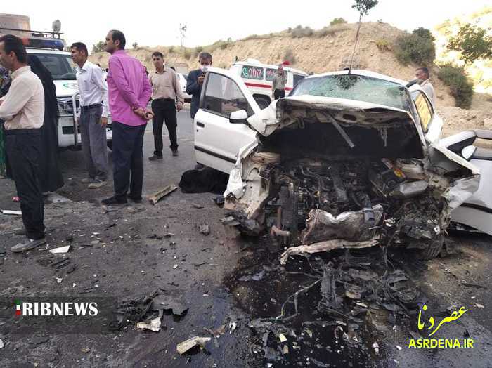 ۳ کشته و ۷ مصدوم در تصادف محور یاسوج - اصفهان