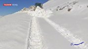 فیلم | بارش ۳ متری برف در گردنه‌‌ زیلایی