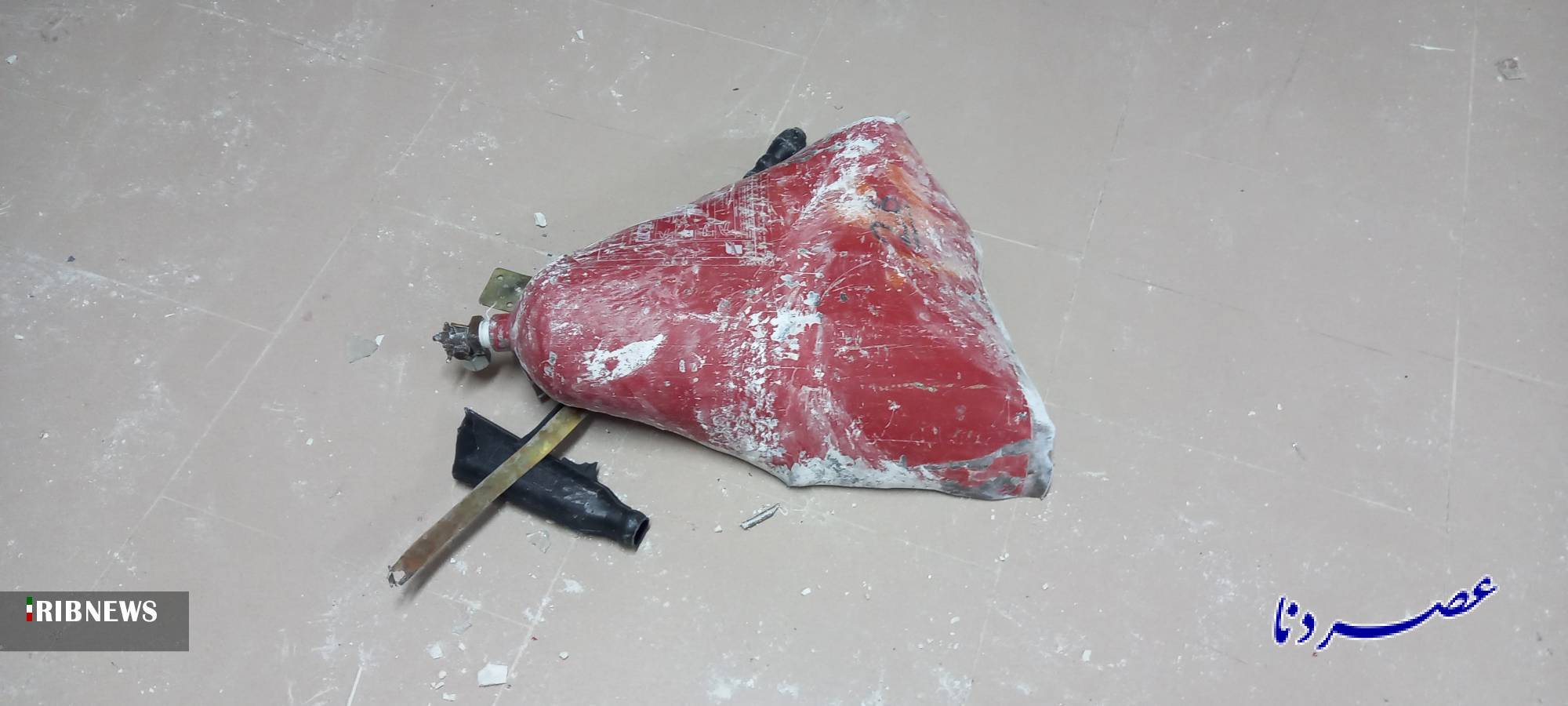 انفجار کپسول آتش‌نشانی در بیمارستان امام سجاد(ع) یاسوج