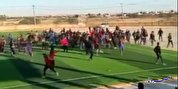 آبروریزی فوتبالی در کهگیلویه و بویراحمد/ زد و خورد درگیری بازیکنان(+فیلم)