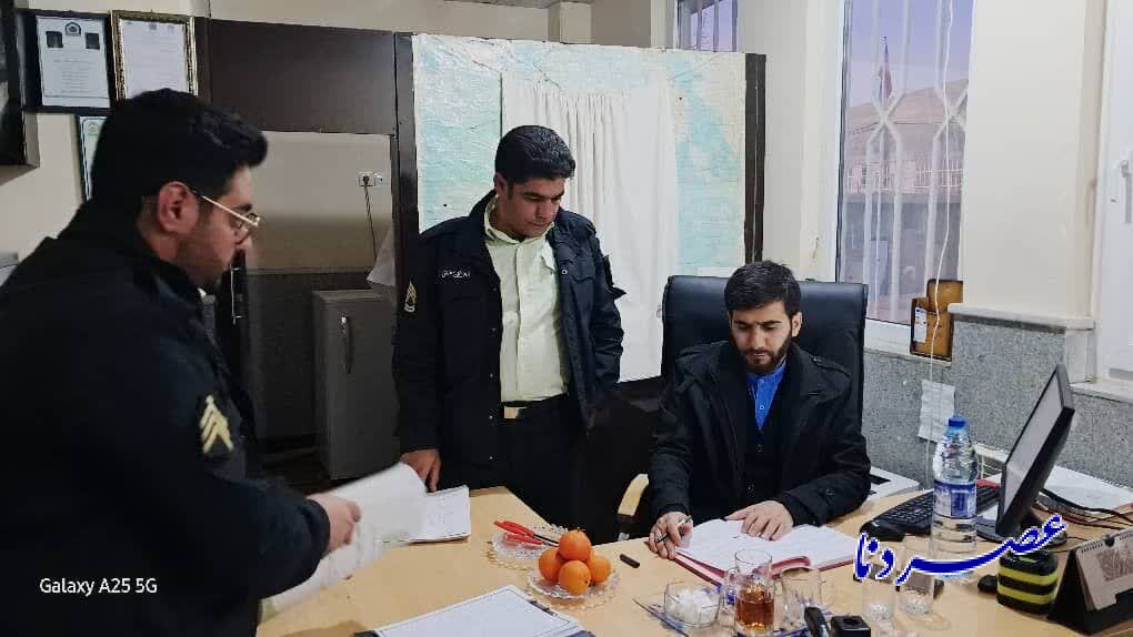 بازدید و نظارت میدانی معاون دادستان از یاسوج از برخی پاسگاه ها