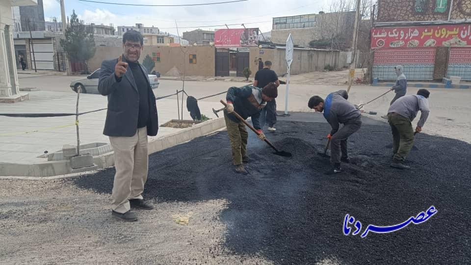 تداوم فعالیت های شهرداری یاسوج برای عید نوروز