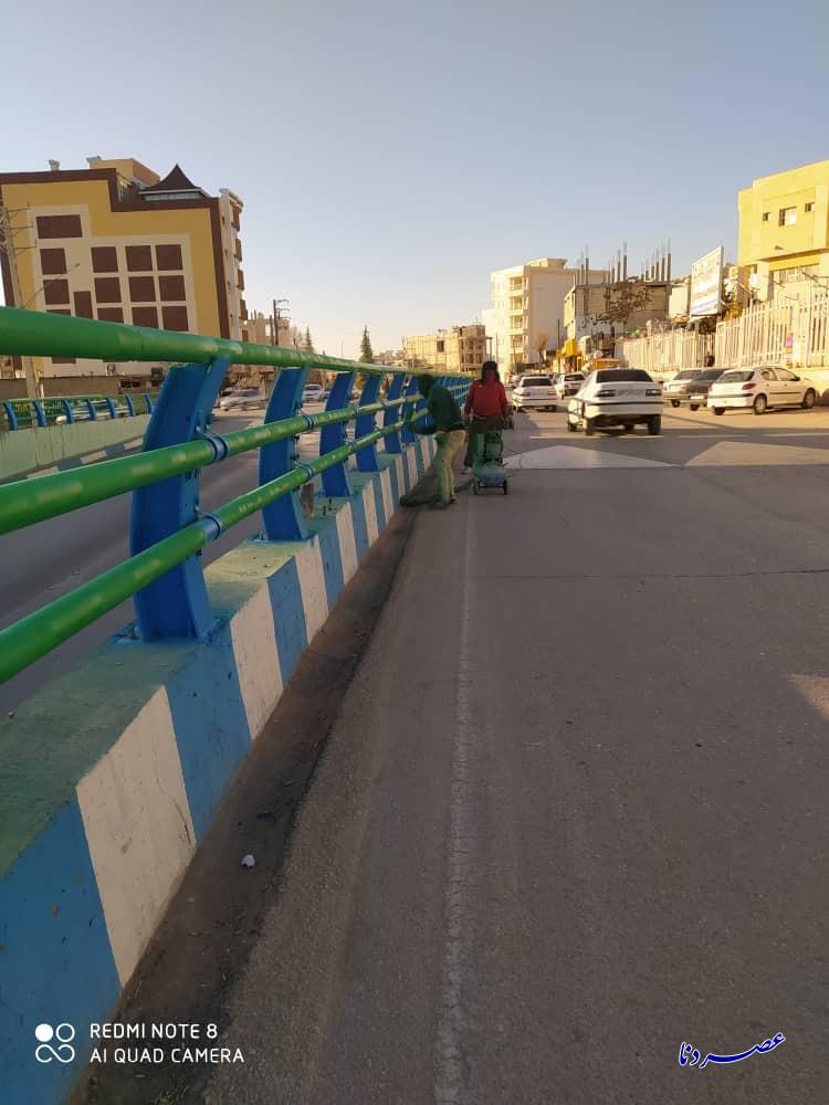 تداوم فعالیت های شهرداری یاسوج برای عید نوروز