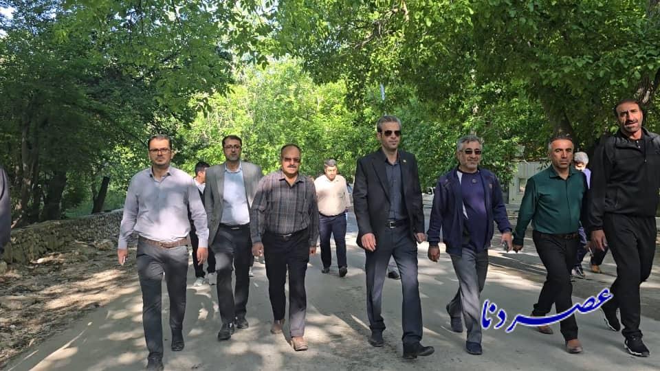 همایش پیاده روی کارکنان شهرداری یاسوج به مناسبت روز کارگر+عکس