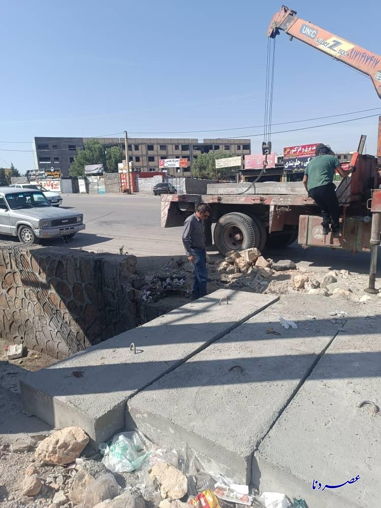 تداوم آبیاری مکانیزه بلوارها شهر یاسوج+عکس