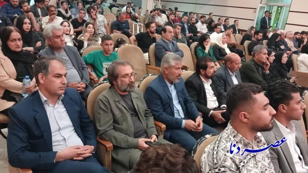 خاطره بازی هنرمندان و تاجگردون در آیین تجلیل از نام آوران هنرهای نمایشی+عکس