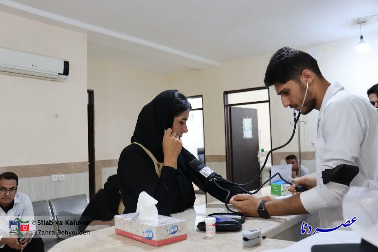 برگزاری اردوی جهادی گروه‌های دانشجویی دانشگاه علوم پزشکی در روستای سیلاب و کلوار