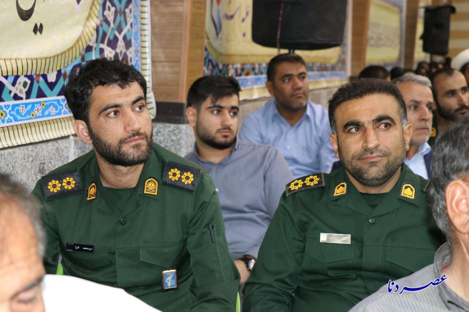 گزارش تصویری | آیین گرامیداشت شهدای خدمت با حضور مشاور فرمانده سپاه قدس  در دهدشت