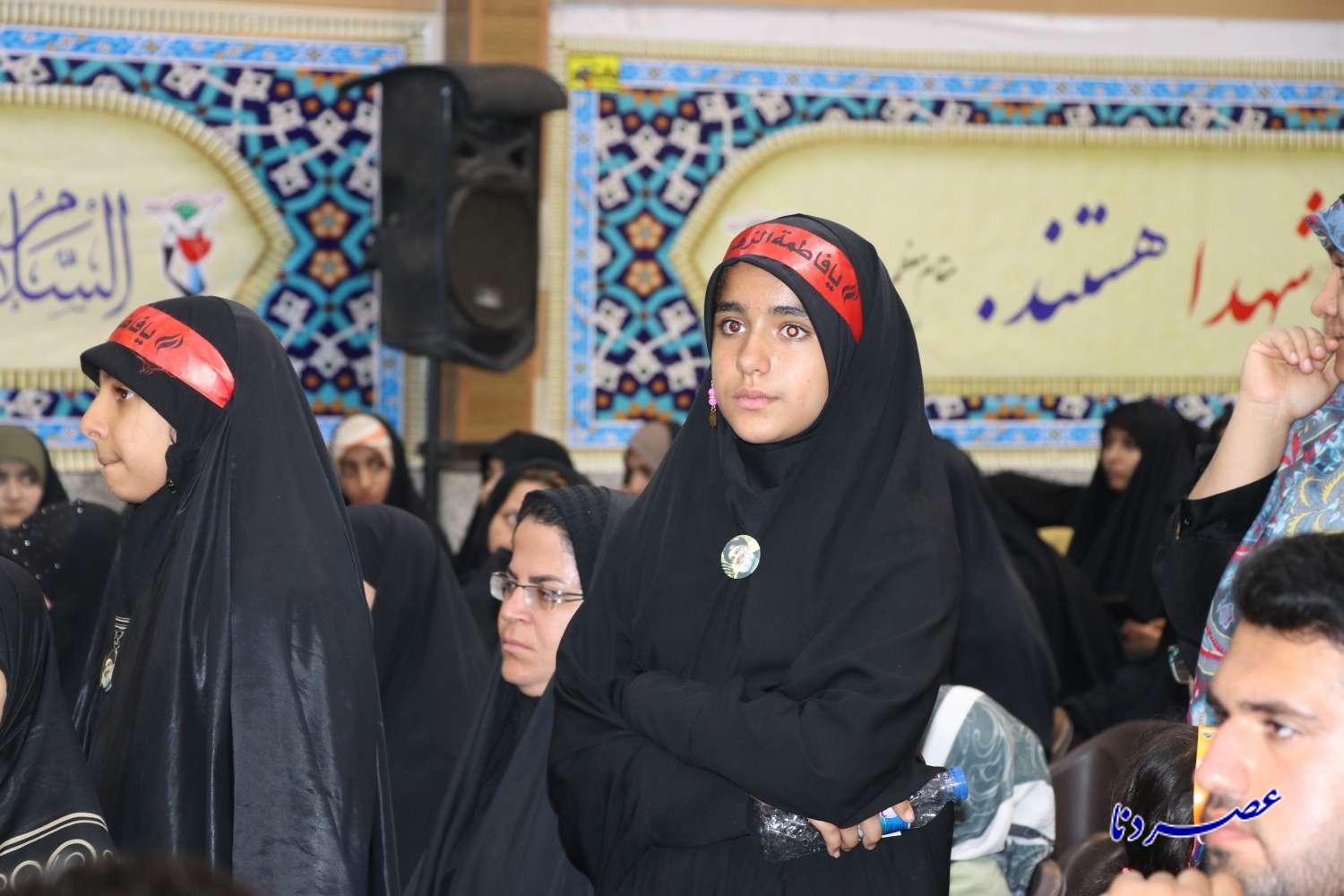 گزارش تصویری | آیین گرامیداشت شهدای خدمت با حضور مشاور فرمانده سپاه قدس  در دهدشت