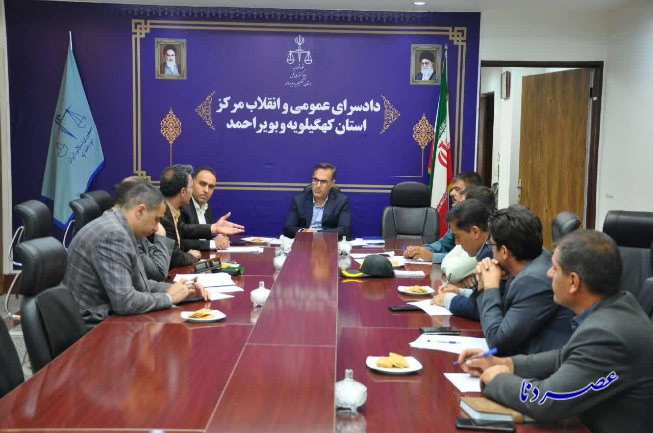  تأکید دادستانی مرکز کهگیلویه و بویراحمد بر برخورد قاطع با فرار مالیاتی و ترک فعل دستگاه‌ها؛ تشکیل کارگروه‌های مشترک نظارتی با محوریت صیانت از حقوق عامه