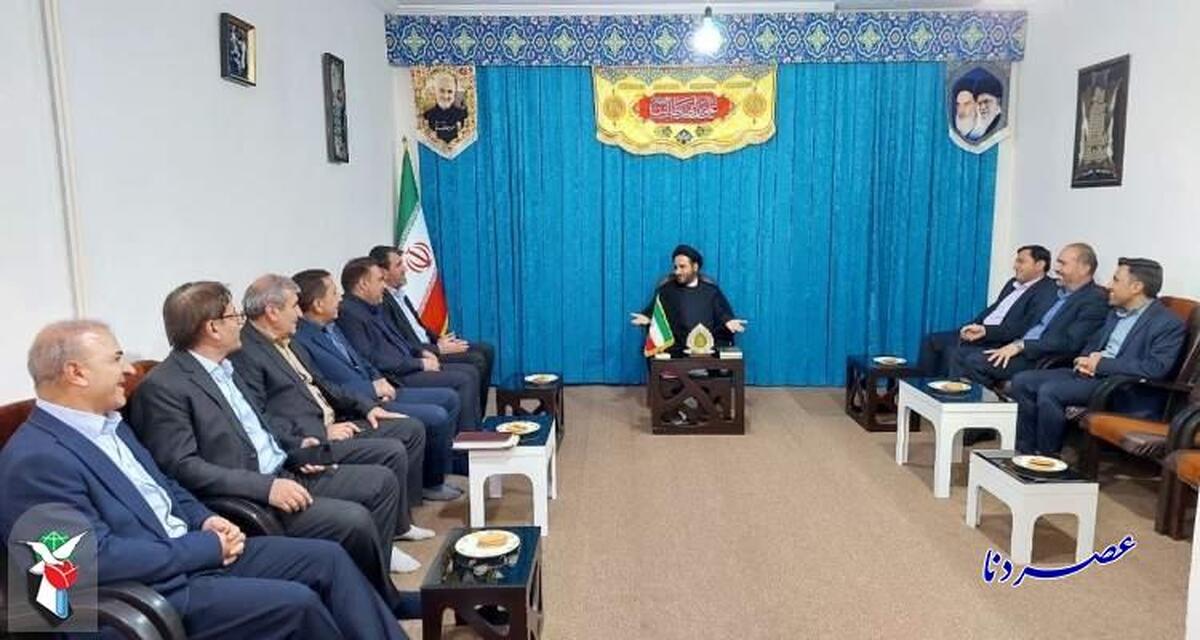 تأکید بر خدمت صادقانه به خانواده‌های شهدا در دیدار مسئولان بنیاد شهید گچساران