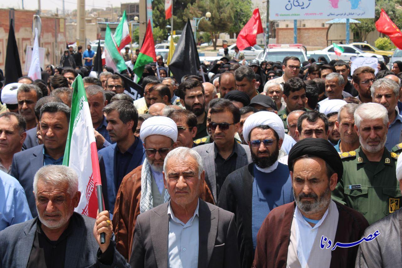 خروش انقلابی مردم دهدشت در پاسخ به تجاوز صهیونیست‌ها؛
مطالبه خون‌خواهی و انتقام قاطع از رژیم کودک‌کش +گزارش تصویری عکس