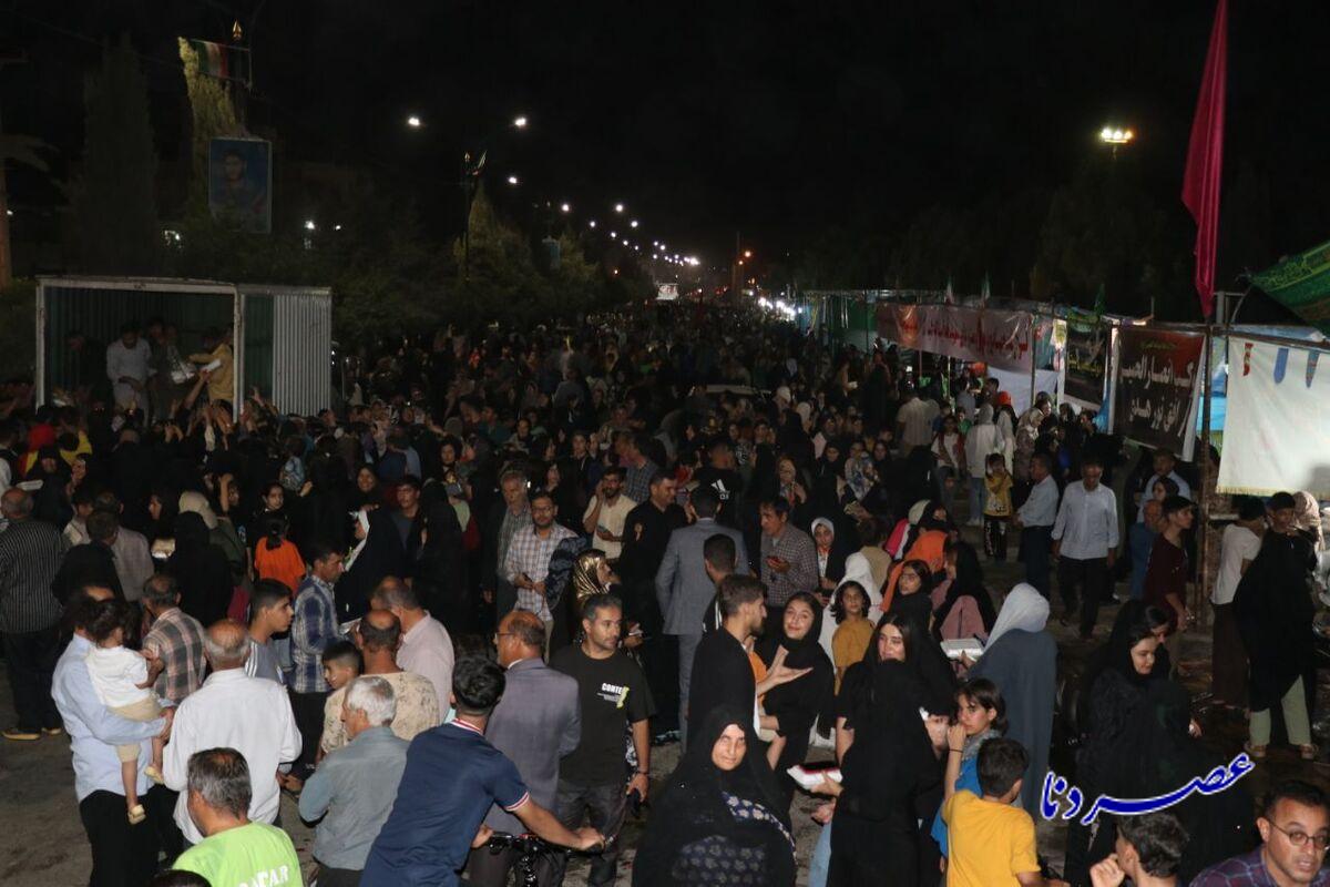 غدیر در دهدشت، با یاد سرداران شهید حمله صهیونیستی طنین گرفت +گزارش تصویری عکس