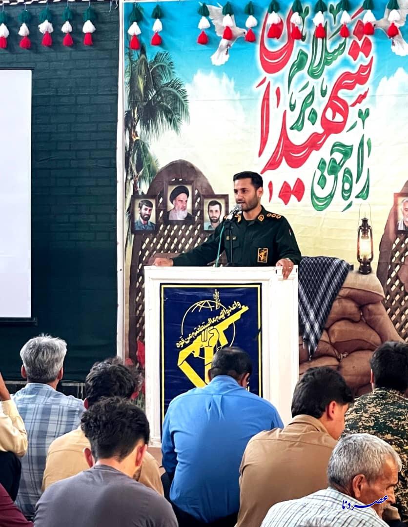 بزرگداشت سوم خرداد در حوزه مقاومت امام سجاد(ع) دستگرد؛ روایتگری و تجلیل از رزمنده بیت‌المقدس در دستگرد