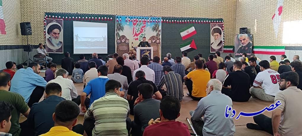 بزرگداشت سوم خرداد در حوزه مقاومت امام سجاد(ع) دستگرد؛ روایتگری و تجلیل از رزمنده بیت‌المقدس در دستگرد
