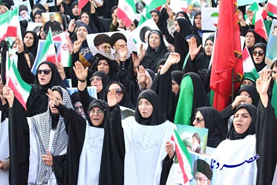 اجتماع "زینبیون" در یاسوج برگزار شد+ فیلم و عکس