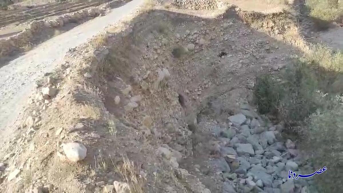 وعده‌های بی‌سرانجام راهداری؛ جاده ارتباطی ۴ روستای لوداب در آستانه ریزش کامل+ فیلم