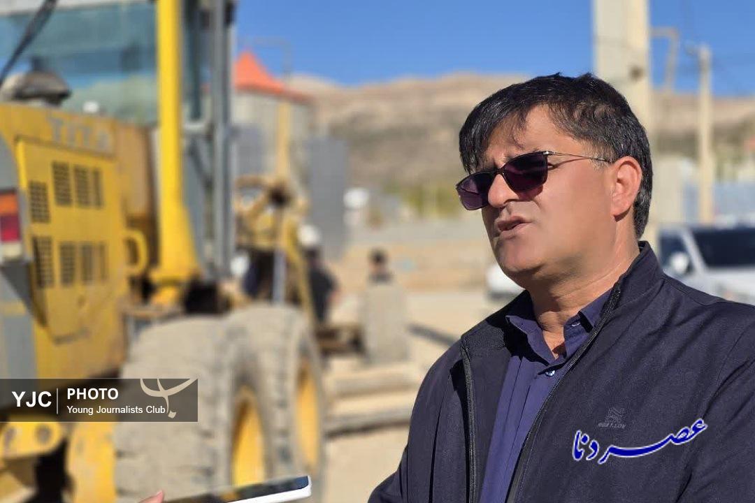 پیشرفت ۵۰ درصدی پروژه ۴۵ متری شهدای اقتدار یاسوج