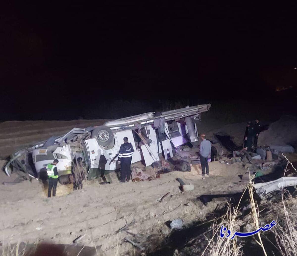 انحراف اسکانیا در دنا ۱۳ مصدوم برجا گذاشت