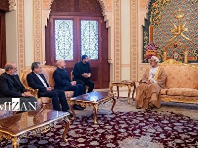 قالیباف با سلطان عمان دیدار کرد