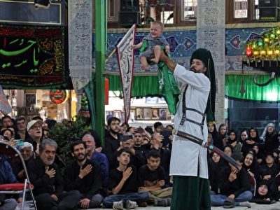 عزاداری تاسوعا حسینی (ع) در تکیه تجریش