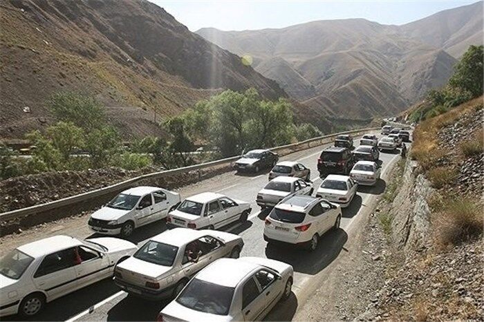 ترافیک غلیظ در جاده‌های شمالی؛ چالوس مسدود شد!