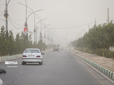 قم در انتظار طوفان گرد و خاک و بارش‌های ناگهانی!