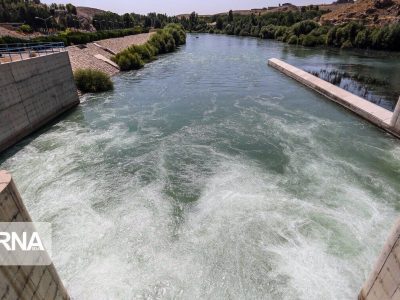 آب‌گیری دوباره امید: رهاسازی آب از سد مارون برای کشاورزان خوزستان