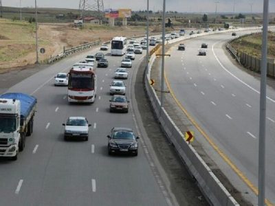تردد ۹ میلیون خودرو در جاده‌های زنجان، کاهش ۱۴ درصدی نسبت به سال گذشته!