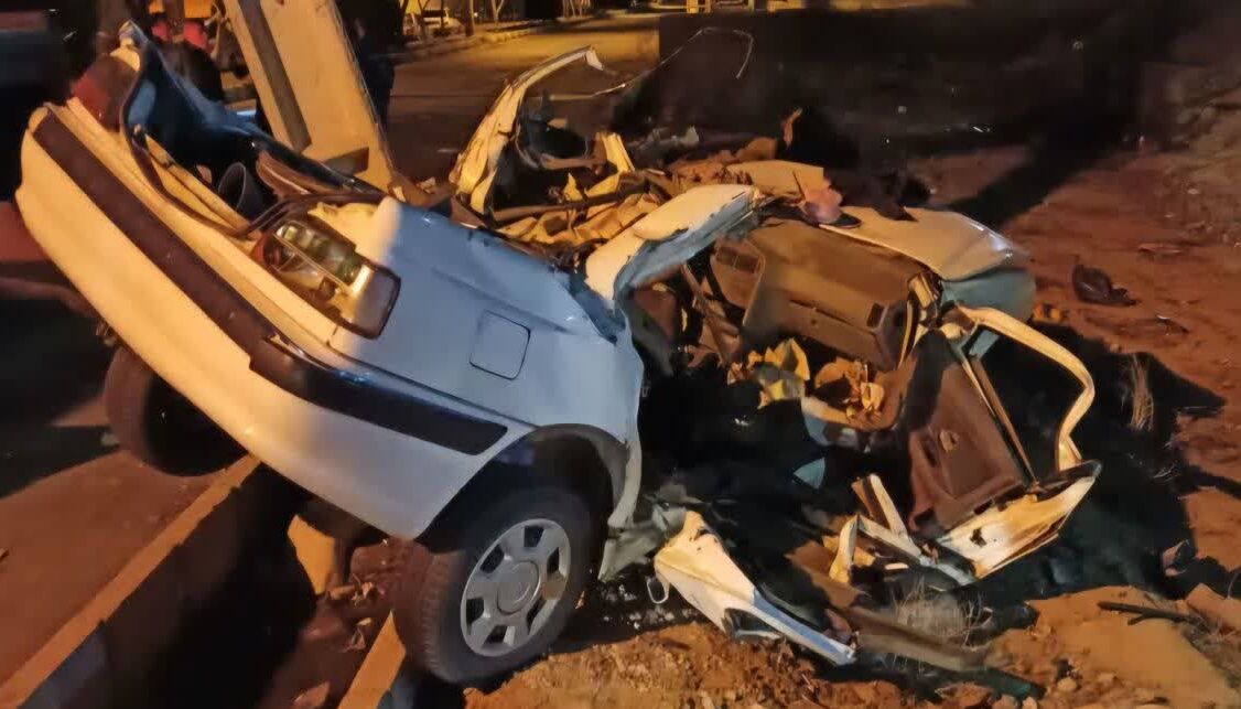 سانحه مرگبار در نکا: ۱۰ نفر در جاده مصدوم شدند!
