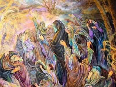 پادکست| مرثیه عطر سیب در شب خیمه‌های سوخته