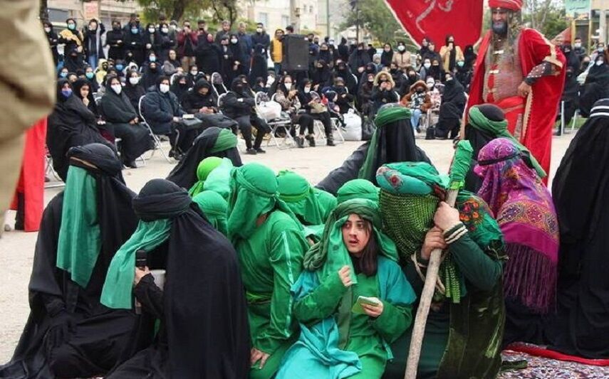 گلخندان پردیس و سه قرن دلدادگی به حسین (ع) + فیلم