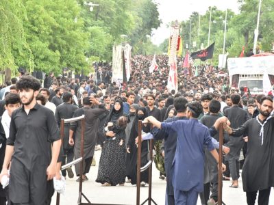 برپایی سنت های عزاداری حسینی از شمال تا جنوب پاکستان + فیلم