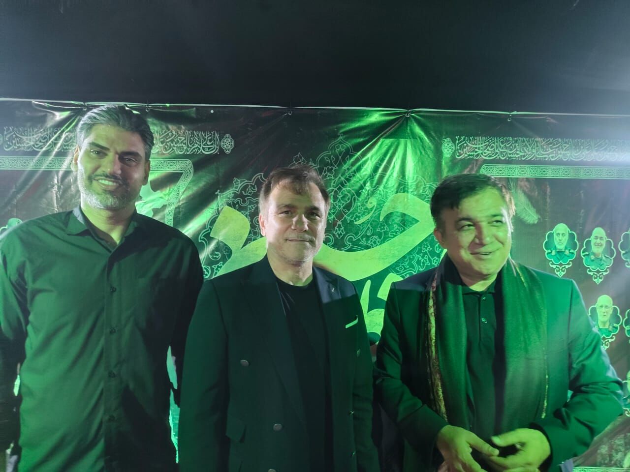 عزاداری سرخابی‌ها در شب عاشورا به میزبانی هیات فوتبال استان تهران