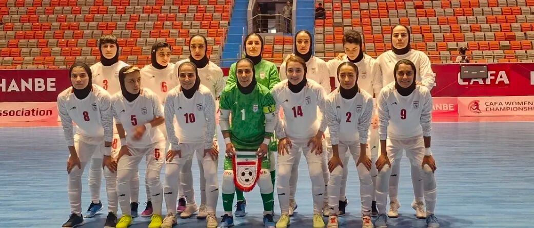 زنان فوتسال ایران، تاجیکستان را شکست دادند و قهرمان کافا شدند!