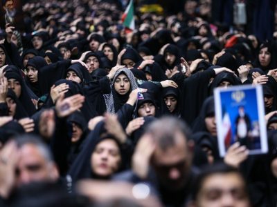 برگزاری آیین شام غریبان در جوار مقتل قائد شهید انقلاب