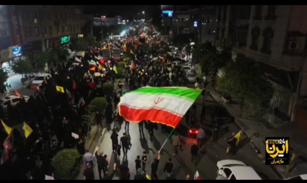 فیلم | تجلی شور حسینی در خیابان‌های بابل