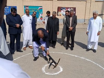 آغاز جهش آموزشی در ایرانشهر با کلنگ‌زنی و تکمیل سه پروژه بزرگ مدرسه‌سازی