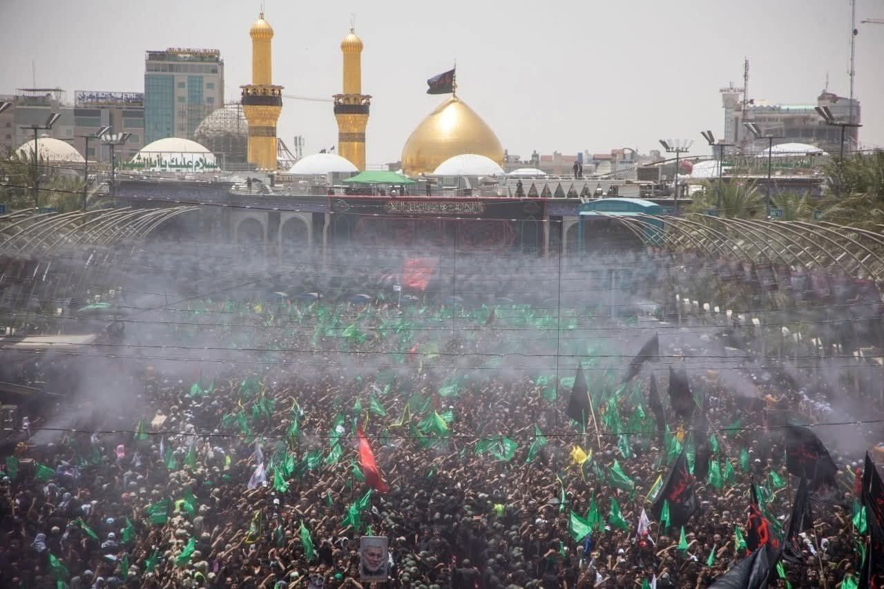 کربلا در آغوش عاشورا: جمعیت میلیونی در سوگ سیدالشهدا