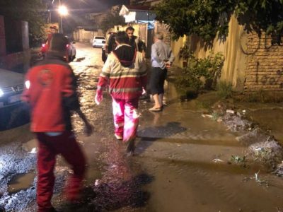 سیلاب، شهرستان‌های اردبیل را در کام خود فرو برد!