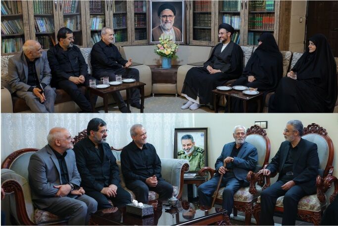 رئیس‌جمهور در قم: یاد و خاطره شهیدان خطیب و موسوی زنده شد