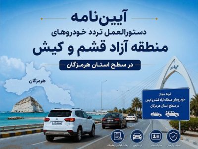 آغاز تردد آزاد خودروها در هرمزگان: قشم و کیش به صحنه آمدند!
