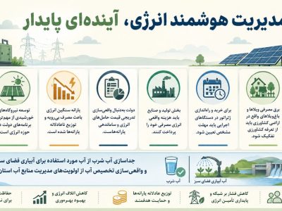 مدیریت هوشمند انرژی: کلید آینده‌ای پایدار!