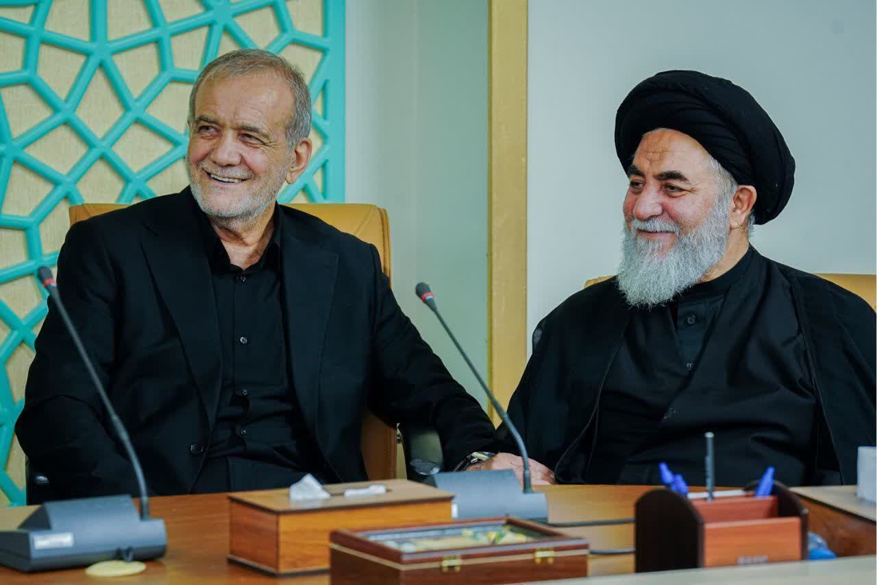 دیدار دکتر پزشکیان با تولیت مسجد جمکران؛ گفت‌وگویی در قلب مقدس‌ترین مکان!