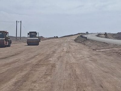 شتاب در توسعه محور شرق با اجرای ۳۳ کیلومتر بزرگراه در مسیر ارتباطی زاهدان – بم