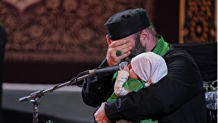 زمزمه عشق حسینی در مسجد مقدس جمکران+تصاویر
