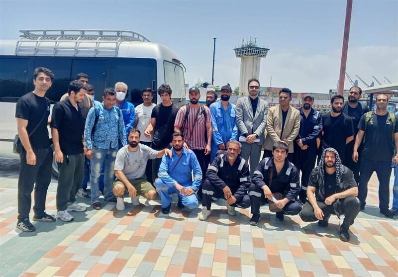 بازگشت ۲۲ خدمه ایرانی نفتکش توقیف شده از چنگال آمریکا