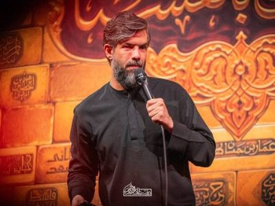 کربلا غرق در نوای حسین: محفل عزاداری شب هشتم محرم