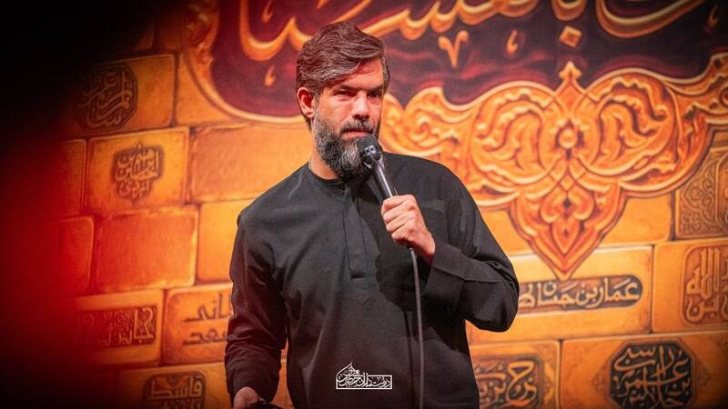 کربلا غرق در نوای حسین: محفل عزاداری شب هشتم محرم